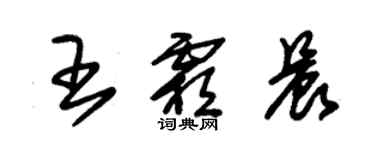 朱錫榮王霜晨草書個性簽名怎么寫