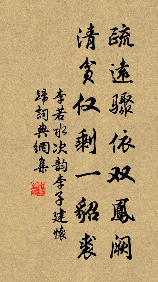 珍重此君為耐久，澹然相對只清癯 詩詞名句