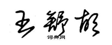 朱錫榮王舒胡草書個性簽名怎么寫