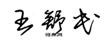 朱錫榮王舒民草書個性簽名怎么寫