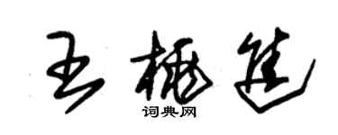 朱錫榮王桃進草書個性簽名怎么寫