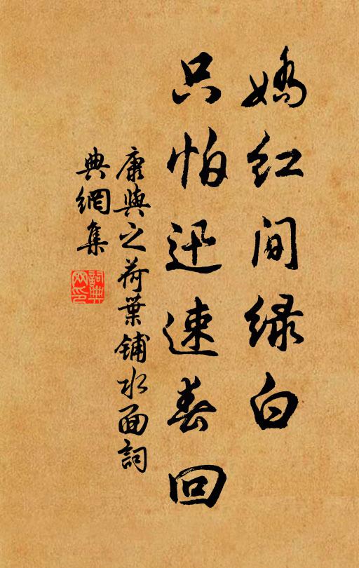 向來宦海四十年，白首一節無斜傾 詩詞名句