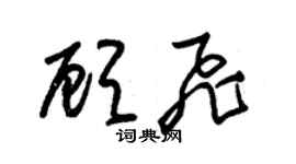 朱錫榮顧飛草書個性簽名怎么寫