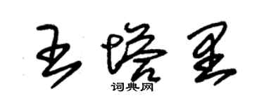 朱錫榮王塔里草書個性簽名怎么寫