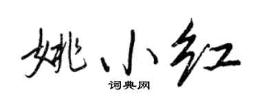 王正良姚小紅行書個性簽名怎么寫